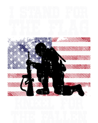 I Stand For The Flag Knee For Fallen Soldier Memorial Day Funny Gift T-Shirt