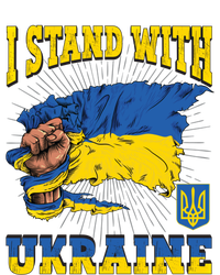 I Stand With Ukraine Ukrainian Fist Flag Gift Sweatshirt