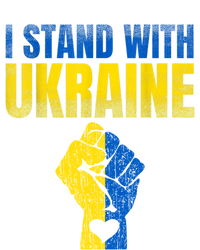 I Stand With Ukraine Ukrainian Flag Support Ukraine Gift Ladies Long Sleeve Shirt