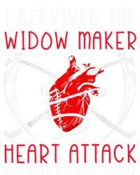 I Survived The Widow Maker Heart Attack Heart Disease Gift Poster