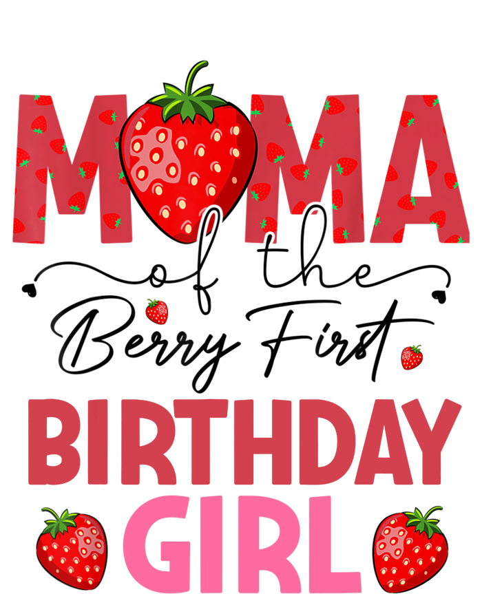 Mama Of The Berry First Birthday Gifts Sweet Strawberry Crop Fleece Hoodie