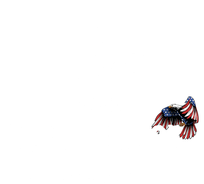 Inauguration Biden President I Love Our Democracy Usa Flag Gift T-Shirt