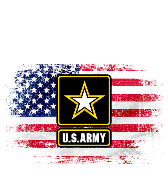 I'm A Proud Army Friend With American Flag Veteran Gift Ladies Long Sleeve Shirt