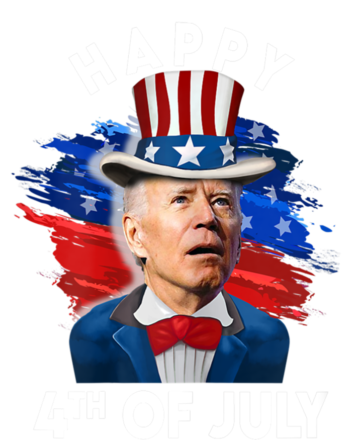 Joe Biden Happy Fourth Of July Gift Usa Flag Memorial Day Cool Gift Ladies Long Sleeve Shirt