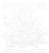 Funny Mess With The Turt You're Gonna Get Hurt Battle Turtle T-Shirt