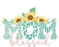 Blessed Mom Sunflower Cute Tie-Dye T-Shirt