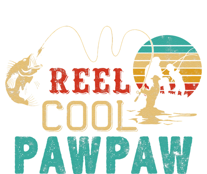 Fishing Reel Cool Pawpaw Father’s Day Gift Fisherman Pawpaw T-Shirt