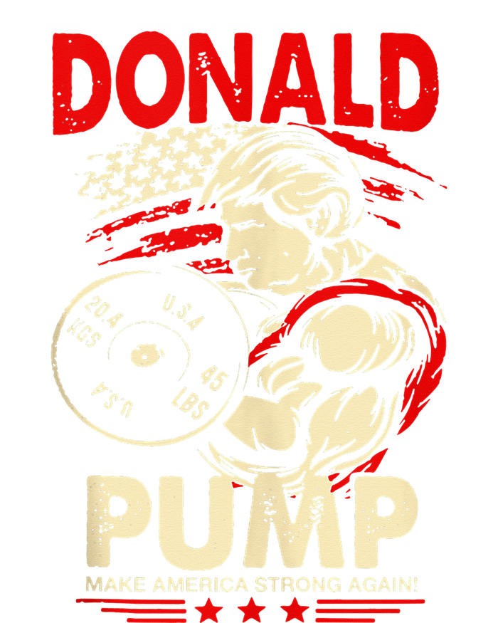 Donald Pump Make America Strong Again Tank Top Classic Sustainable Bucket Hat