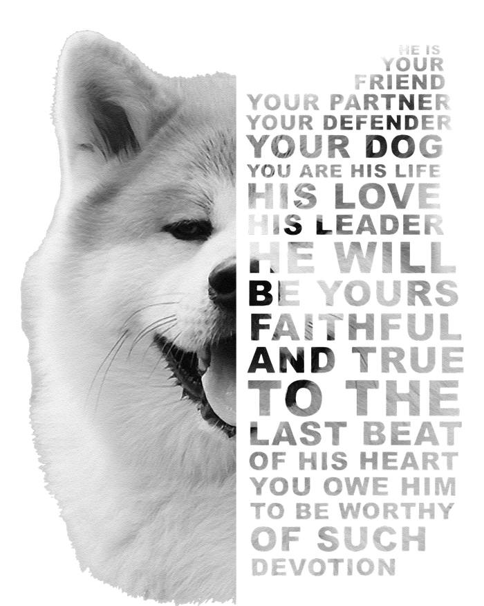 He Is Your Friend Your Partner Your Dog Akita Inu T-Shirt