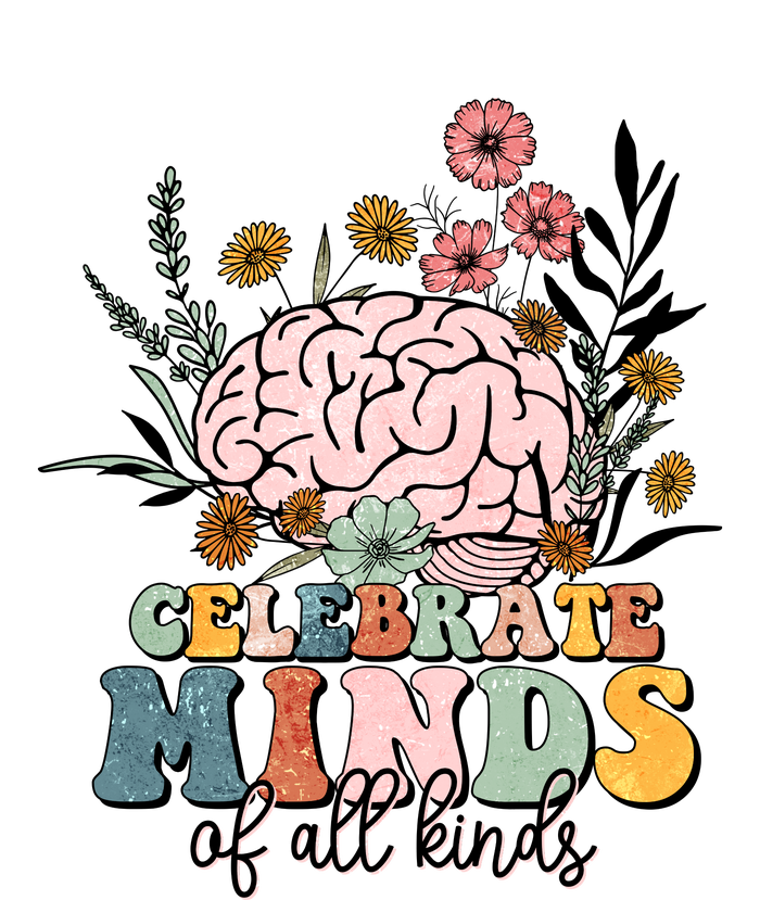 Celebrate Minds Of All Kinds Neurodiversity Autism Sustainable Beanie