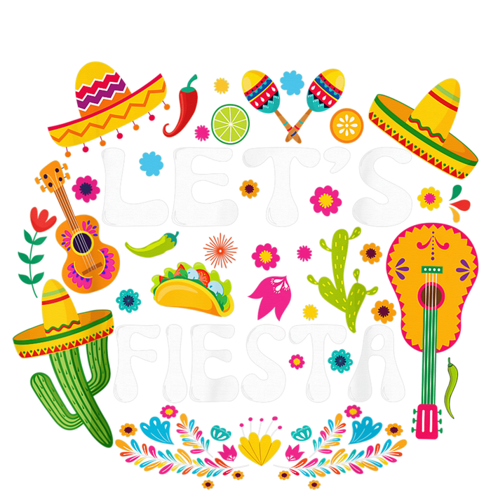 Let's Fiesta Shirt - Cinco De Mayo Tee Mexican Guitar Fiesta Performance Sprint T-Shirt