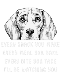 Every snack you make Every meal you bake Beagle Long Sleeve Pajama Set