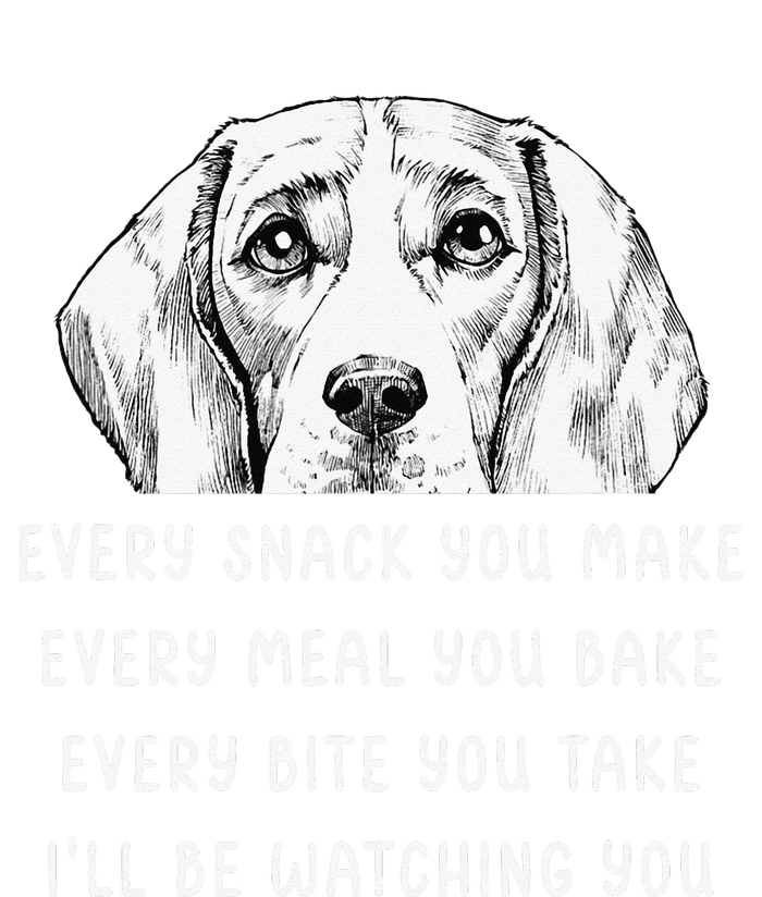 Every snack you make Every meal you bake Beagle Long Sleeve Pajama Set