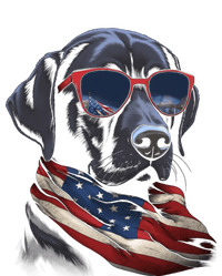 Labrador Retriever American Flag USA Tee 4th July Gifts Youth Performance Sprint T-Shirt