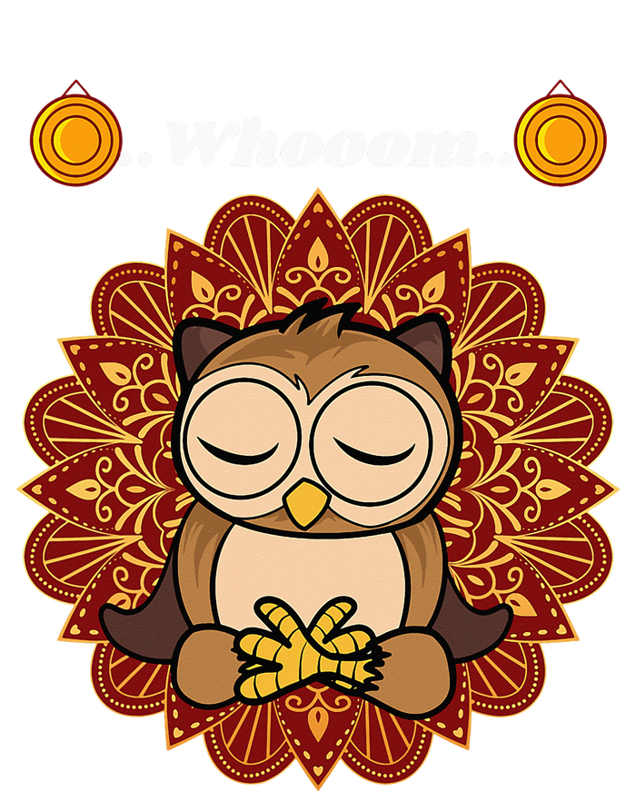 Funny Cute Owl Whom Design Button