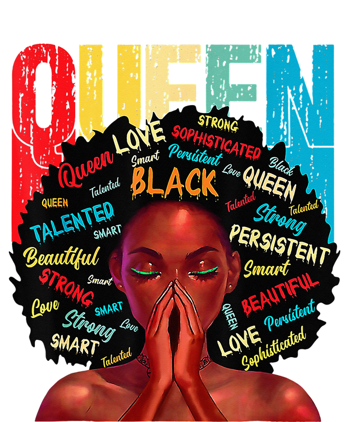 Juneteenth African Queen  Educated Black T-Shirt