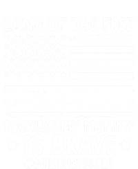 Month Of The Military Land Of Free Because My Mommy Is Brave Cute Gift T-Shirt