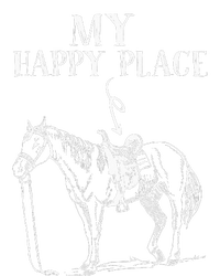 My Happy Place Horse Riding Horse Lover T-Shirt