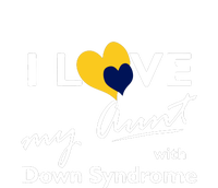 I Love My Aunt With Down Syndrome Gift Family Matching Tie-Dye T-Shirt