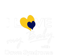 I Love My Baby With Down Syndrome Gift Family Matching Impact Tech Backpack