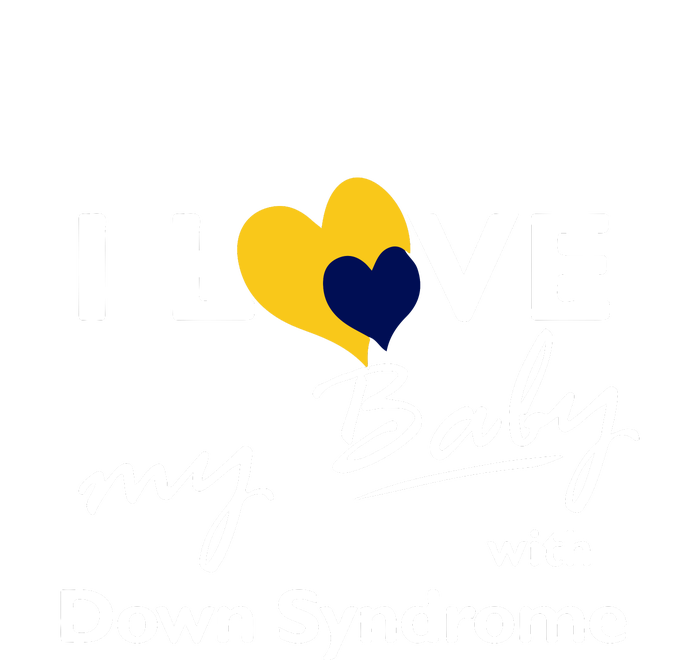 I Love My Baby With Down Syndrome Gift Family Matching Impact Tech Backpack