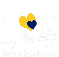 I Love My Buddy With Down Syndrome Gift Family Matching T-Shirt