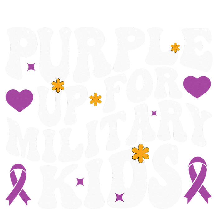 Purple Up For Military Month Of The Military Child Premium T-Shirt