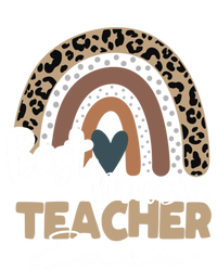 Best Music Teacher Ever Boho Rainbow Teacher Appreciation Gift T-Shirt