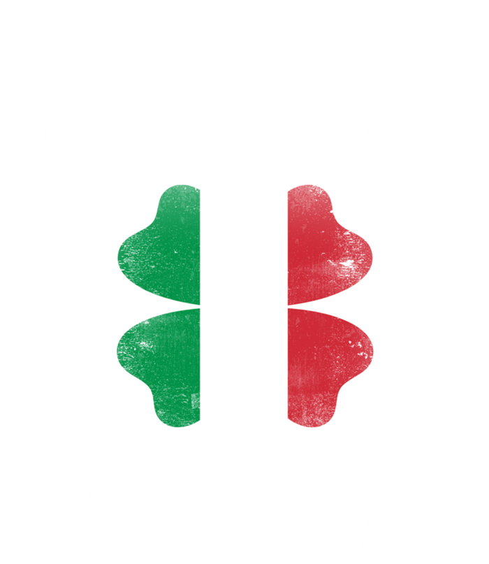 Kiss Me I'm Italian Shamrock Flag St Patricks Day Funny Gift Meaningful Gift Short Acrylic Beanie