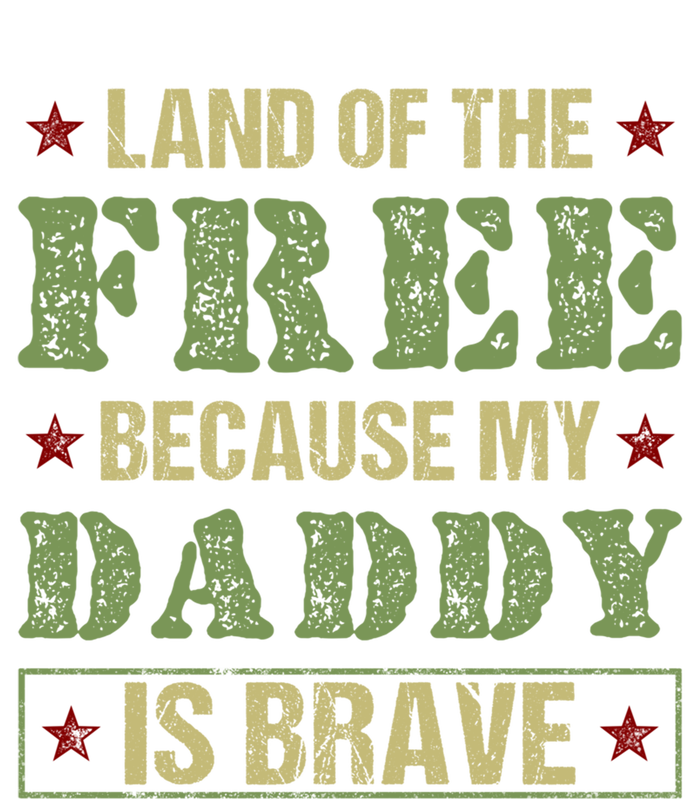 Land Of The Free Because Of The Brave Gift 4th Of July Gift Tank Top