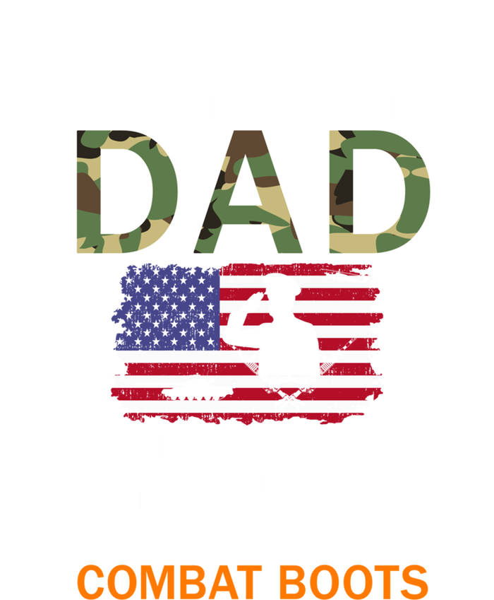 Daughter Wear Combat Bootsgiftproud Mp Military Police Dad Army Gift Valucap Bio-Washed Visor