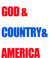 God Family Country Freedom Patriotic Holiday Gift Toddler Sweatshirt