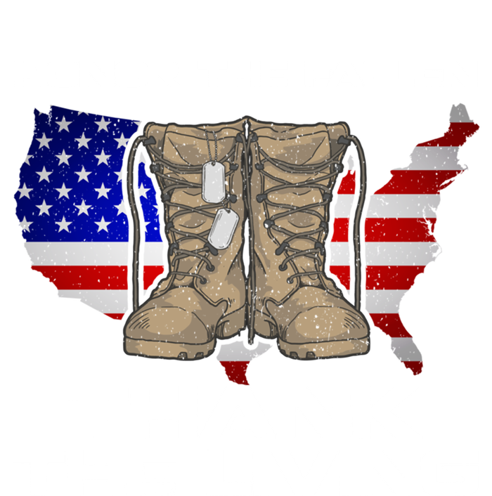 Honor The Fallen Thank The Living Military Veteran Gift T-Shirt