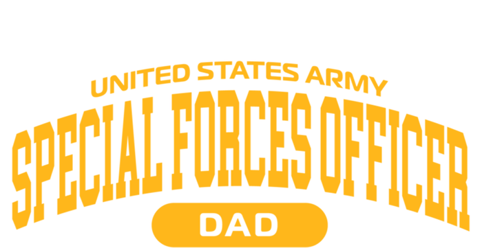 Proud Army Special Forces Officer Dad Cute Gift Bumper Sticker