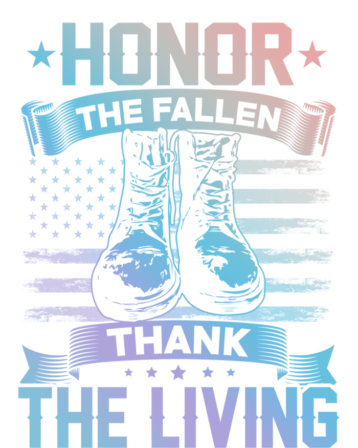 Honor The Fallen Thank The Living Memorial Day Veterans Day Gift T-Shirt