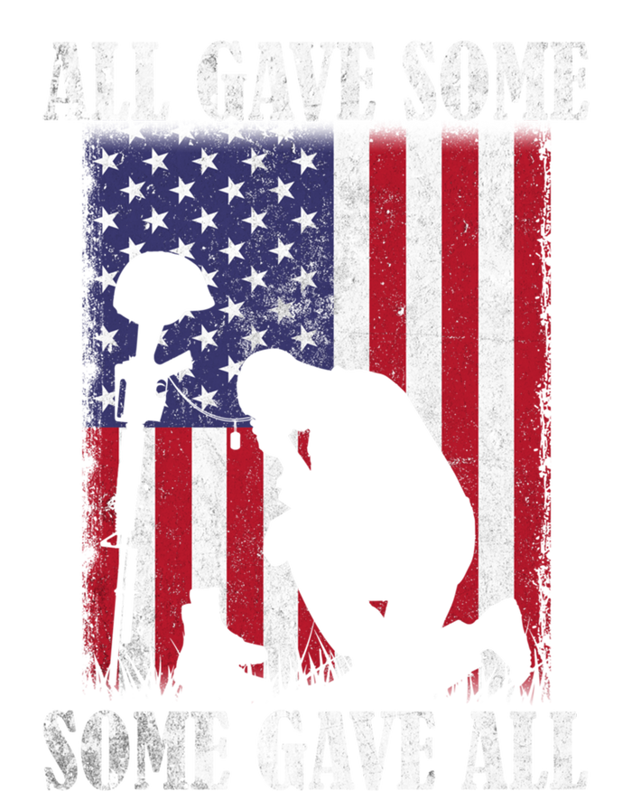 All Gave Some Some Gave All Gift Veteran And Memorial's Day Gift T-Shirt