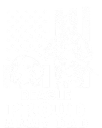 Beagle Dog Proud Army Dad American Flag Patriotic Vintage Cool Gift T-Shirt