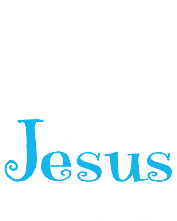 Southern Raised Jesus Saved Me Country Christian Religious Gift T-Shirt