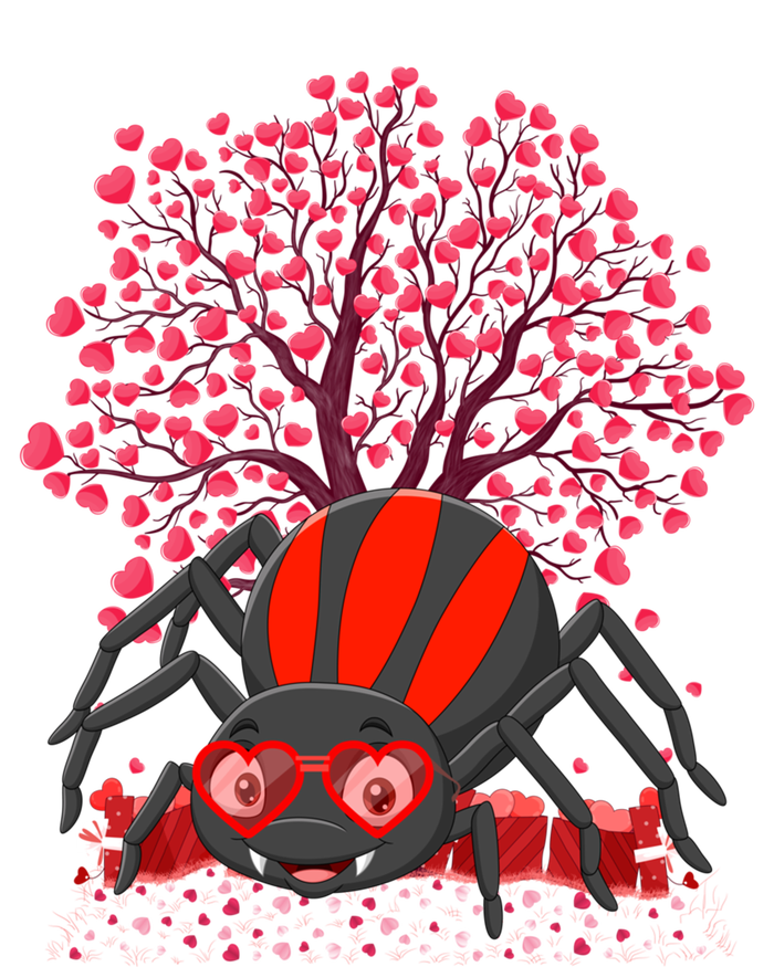 Spider Lover Heart Tree Love Spider Valentine's Day Cute Gift Tall Long Sleeve T-Shirt