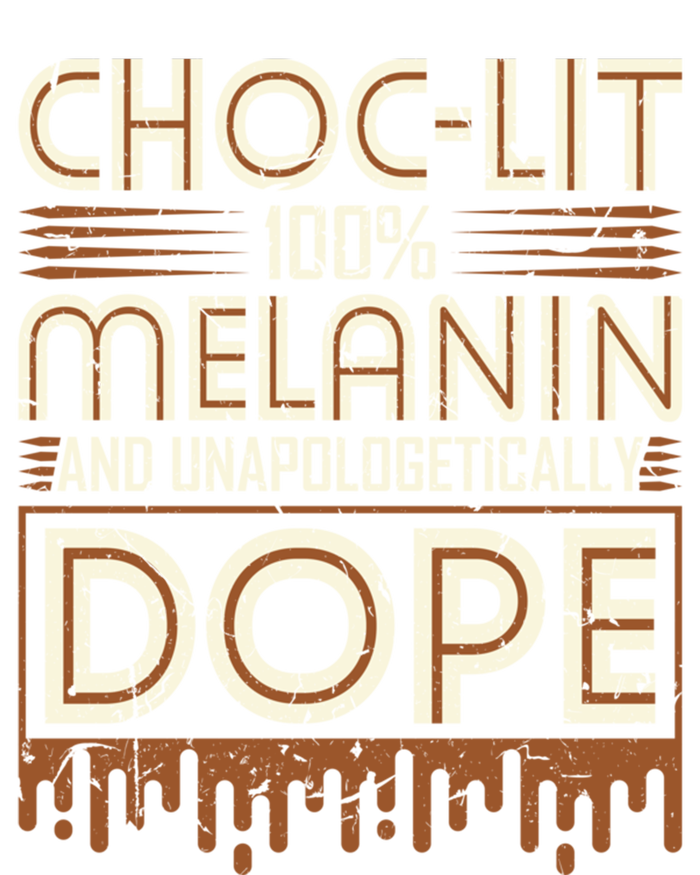 Choccute Giftlit 100% Melanin And Unapologetically Dope Black Meaningful Gift Magnet