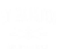 St Maarten Vintage Crossed Oars And Boat Anchor Sports Gift Toddler Long Sleeve Shirt