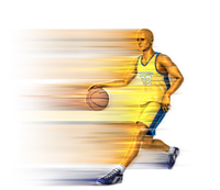 Basketball Sports Athlete Cutout Coaster