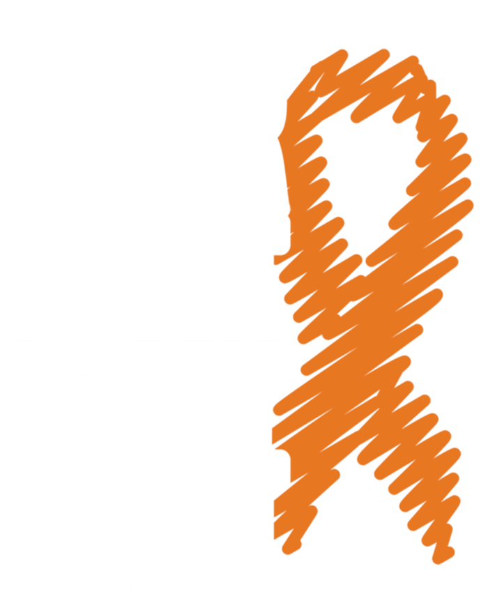 Her Fight My Fight Ms Multiple Sclerosis Awareness Gift Stripe Pom Pom Beanie