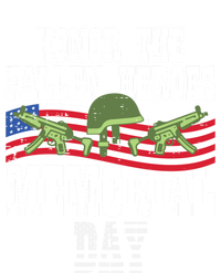 Honor The Fallen Heroes Memorial Day Us Flag Gift Toddler Long Sleeve Shirt