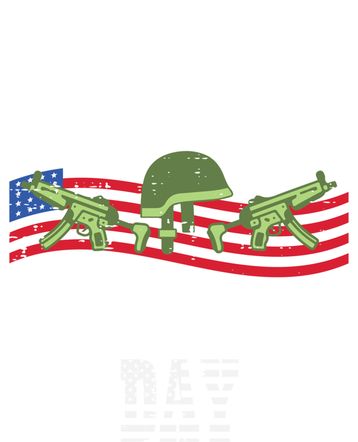 Honor The Fallen Heroes Memorial Day Us Flag Gift Toddler Long Sleeve Shirt