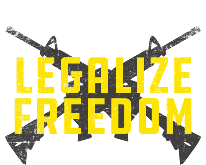 Legalize Freedom Libertarian Argift15 Gun Rights 2nd Adt Gift T-Shirt