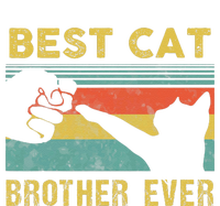 Best Cat Brother Ever Vintage Cats Happy Father's Day Hoodie