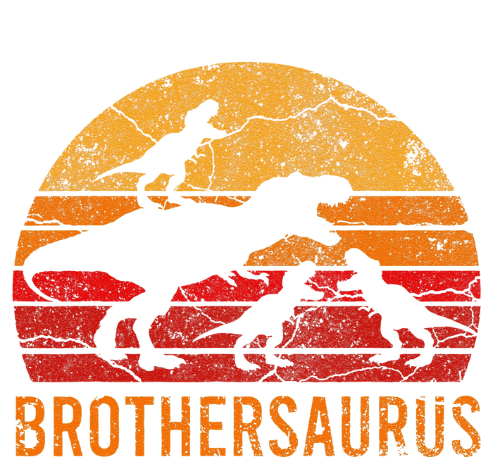 Brother Dinosaur 4 Funny Big Little Brothersaurus Gift T-Shirt