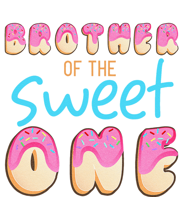 Brother Of Sweet One First Bday Party Matching Family Donut Cooling Performance Long Sleeve Crew