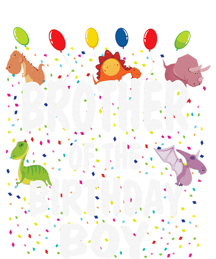 Brother Of The Birthday Dino Theme Bday Party T-Shirt